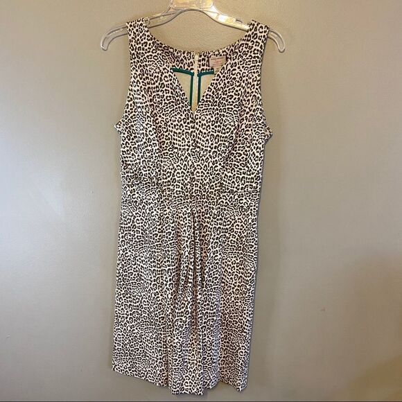 Banana Republic Animal Print Dress size 10 - Picture 1 of 5
